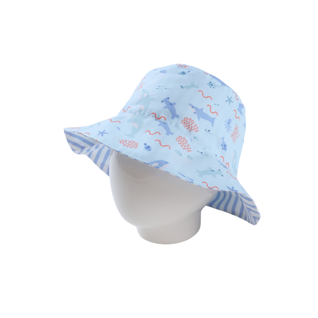 Palarie de soare pentru copii Cocon Boy, 3-6 luni, Archimede