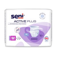 Scutece pentru adulti Active Plus, Medium, 10 bucati, Seni