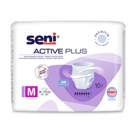 Chilot elastic absorbant pentru incontinenta Active Plus, Medium, 10 bucati, Seni