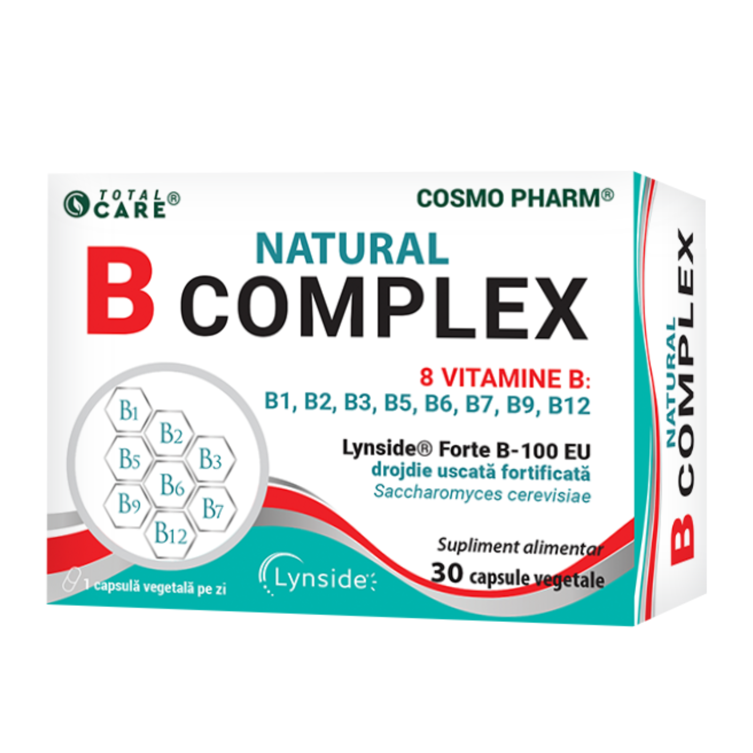 Natural B Complex, 30 capsule, Cosmopharm