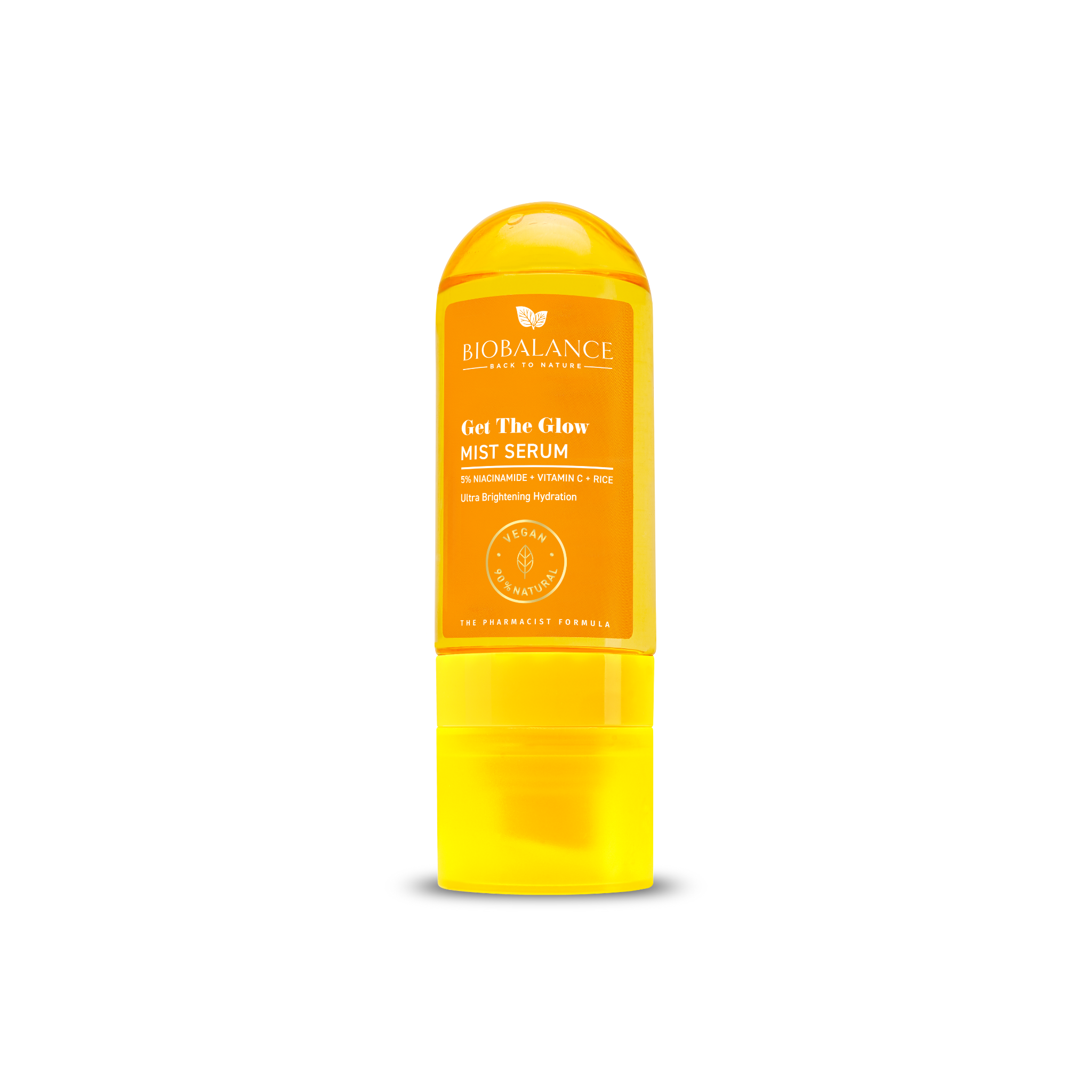 Serum spray facial pentru ultra luminozitate si hidratare Get The Glow, 80 ml, Bio Balance