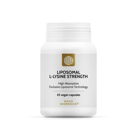 Liposomal L-Lysine Strength, 45 comprimate, Novo Biomedics