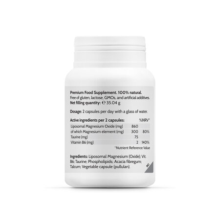 Liposomal Magnesium Boost, 60 capsule, Novo Biomedics 711069