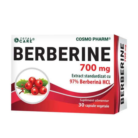 Berberine, 700 mg, 30 capsule, Cosmopharm