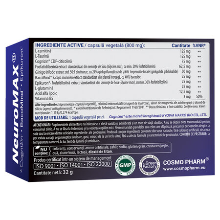 Neuromax, 40 capsule, Cosmopharm 711094