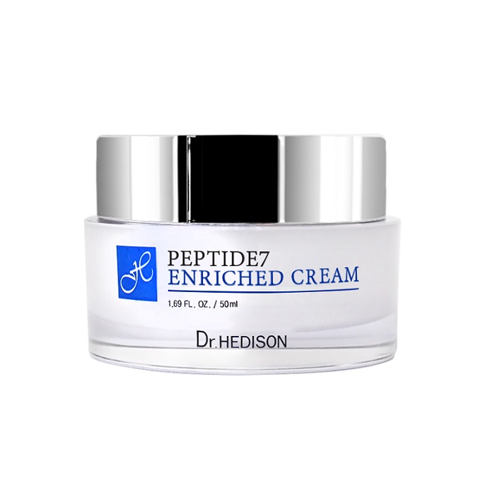 Crema hidratanta de fata Peptide 7 Enriched, 50 ml, Dr Hedison