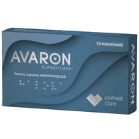 Avaron supozitoare hemoroizi, 10 bucati, Perfect Care