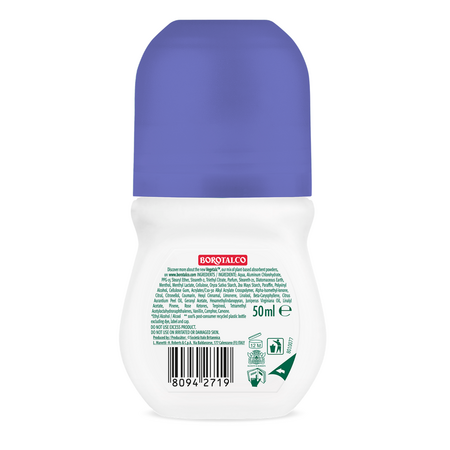 Deodorant Roll-on Fresh Non-Stop, Aquatic Flowers, 50 ml, Borotalco 766742