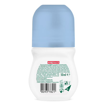 Deodorant Roll-on Fresh Non-Stop, Talc Scent, 50 ml, Borotalco 766741