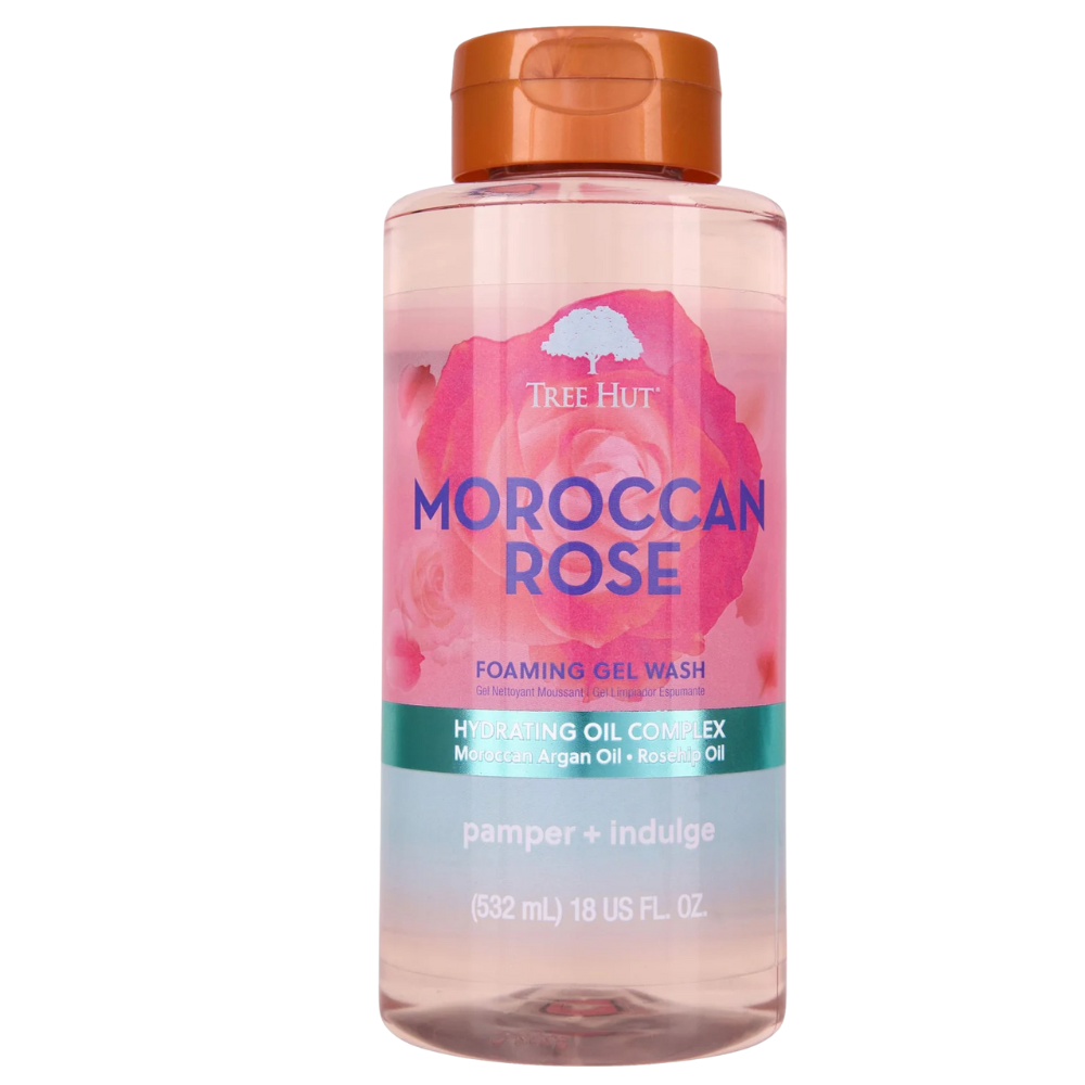 Gel de dus, Moroccan Rose, 532 ml, Tree Hut