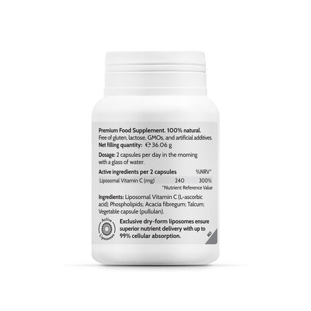 Liposomal Vit. C Gold, 60 capsule, Novo Biomedics 711149