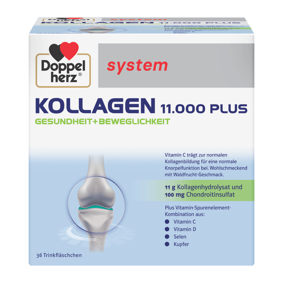 Kollagen 11000 Plus, 36 flacoane, Doppelherz