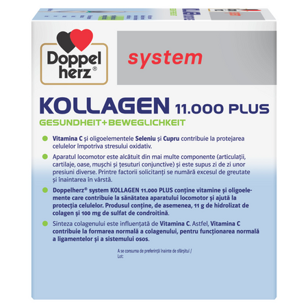 Kollagen 11000 Plus, 36 flacoane, Doppelherz 711219