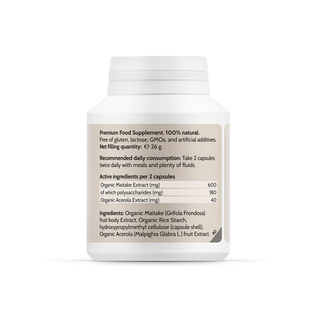 Maitake Bio Extract, 60 capsule, Novo Biomedics 711257