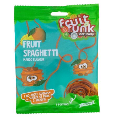 Spaghetti cu mango, 100 g, Fruitfunk