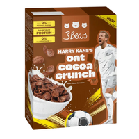 Fulgi de ovaz cu cacao Harry Kane, 250 g, 3Bears