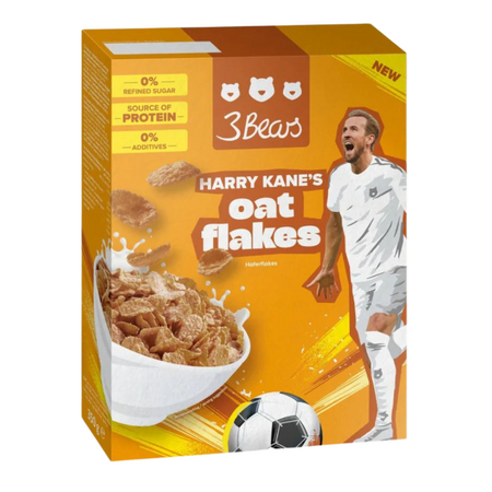 Fulgi de ovaz Harry Kane, 350 g, 3Bears