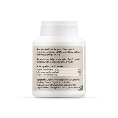 Tremella Bio Extract, 60 capsule, Novo Biomedics 711281