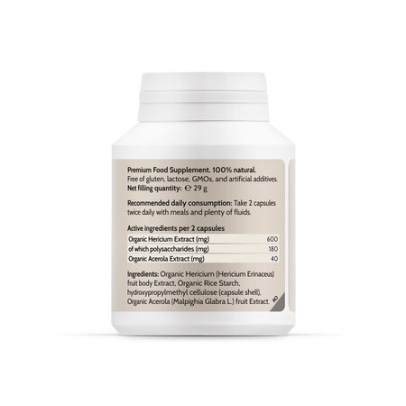 Hericium Bio Extract, 60 capsule, Novo Biomedics 711368
