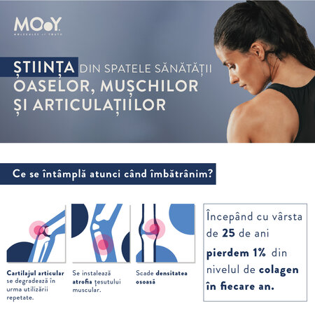 Pro Colagen hidrolizat bovin m34, capsuni si lime, 15 plicuri x 13 g, Molecules of Youth 711355