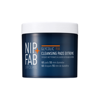 Dischete pentru curatarea fetei Glycolic Fix X-treme, 60 bucati, Nip+Fab