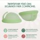 Disc menstrual reutilizabil, Verde, 1 bucata, FemiEko 756864