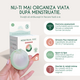 Disc menstrual reutilizabil, Verde, 1 bucata, FemiEko 756863