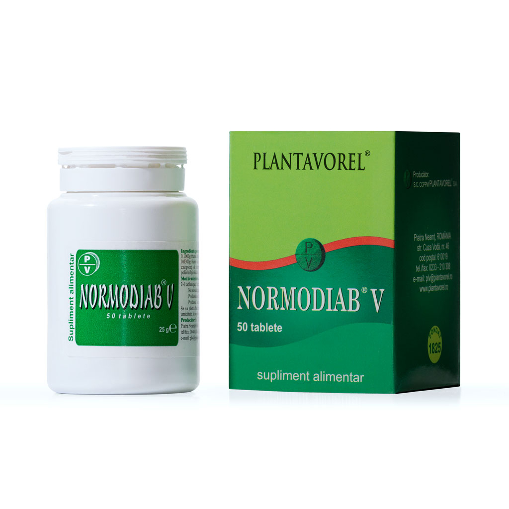 PLANTAVOREL NORMODIAB V 50 TBL