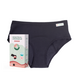 Chiloti menstruali din bumbac organic Ida, M, Negru, 1 bucata, FemiEko 711422