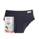 Chiloti menstruali din bumbac organic Ida, XL, Negru, 1 bucata, FemiEko 711441