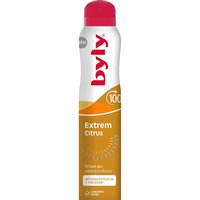 Deodorant spray cu protectie 100H Extrem Citrus, 200 ml, Byly