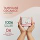 Tampoane din bumbac organic Super, 16 bucati, FemiEko 756888