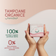 Tampoane din bumbac organic Super, 16 bucati, FemiEko 756888