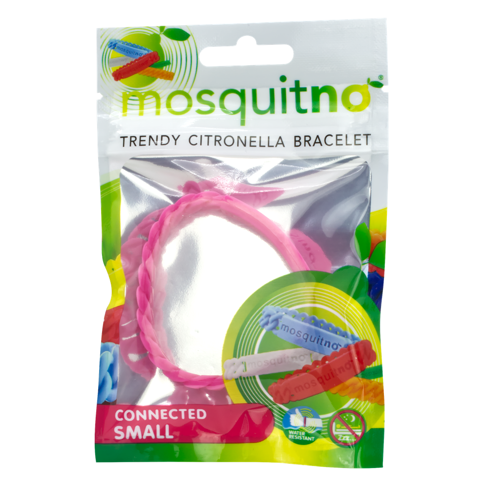 Bratara cu parfum de citronella pentru copii, Diverse culori, 1 buc, MosquitNo