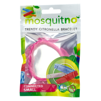 Bratara cu parfum de citronella pentru copii, Diverse culori, 1 buc, MosquitNo