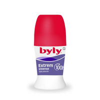 Deodorant roll-on cu protectie 100H Extrem Intense, 50 ml, Byly