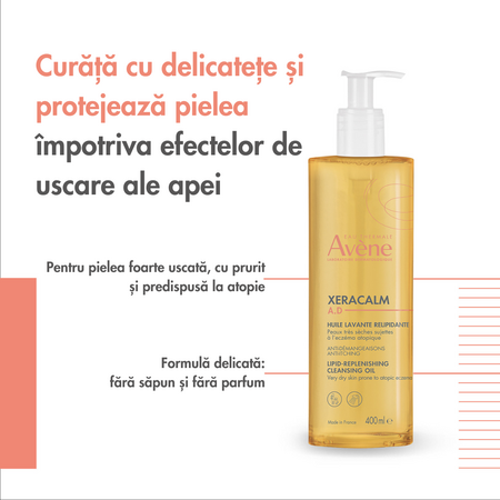 Ulei de curatare XeraCalm AD, 400 ml, Avene 613849