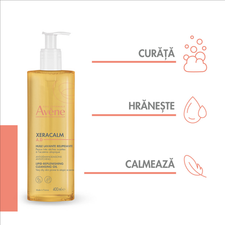 Ulei de curatare XeraCalm AD, 400 ml, Avene 613852