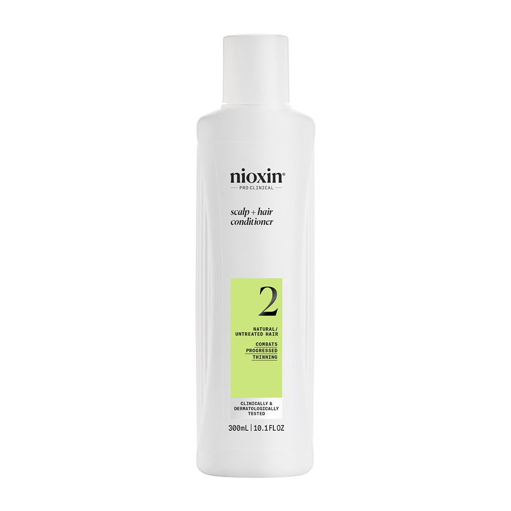 Balsam impotriva caderii parului pentru stadiu avansat Scalp + Hair System 2, 300 ml, Nioxin