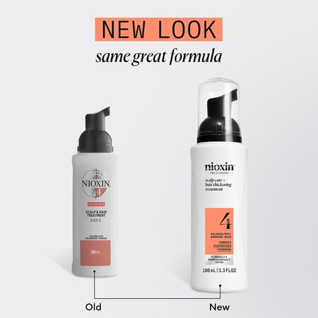 Tratament leave-in impotriva caderii parului pentru stadiu avansat Scalp + Hair System 4, 100 ml, Nioxin 711630