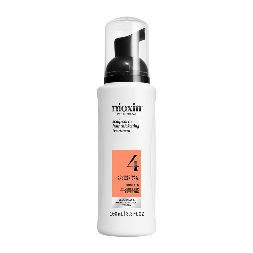 Tratament leave-in impotriva caderii parului pentru stadiu avansat Scalp + Hair System 4, 100 ml, Nioxin