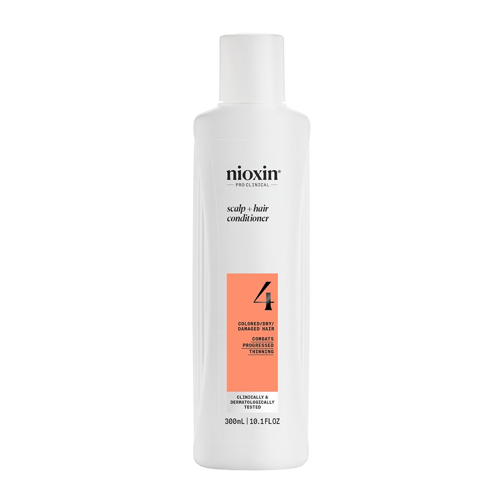 Balsam impotriva caderii parului pentru stadiu avansat Scalp + Hair System 4, 300 ml, Nioxin