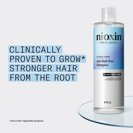 Sampon profesional impotriva caderii parului Ultimate Power, 475 ml, Nioxin 711697