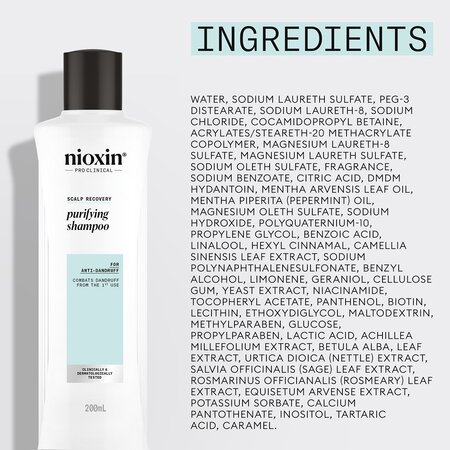 Sampon purificator antimatreata Scalp Recovery, 200 ml, Nioxin 711711