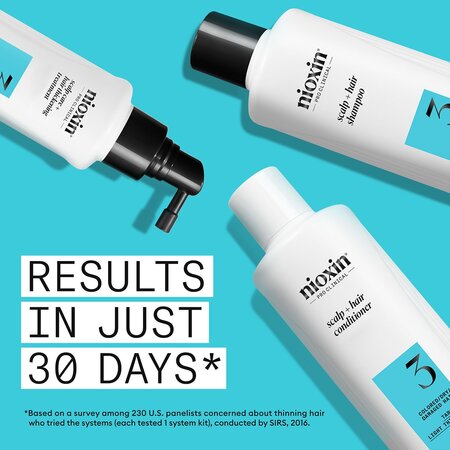 Set impotriva ruperii pentru par vopsit sau deteriorat System 3, 300+300+100 ml, Nioxin 711722