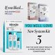 Set impotriva ruperii pentru par vopsit sau deteriorat System 3, 300+300+100 ml, Nioxin 711715