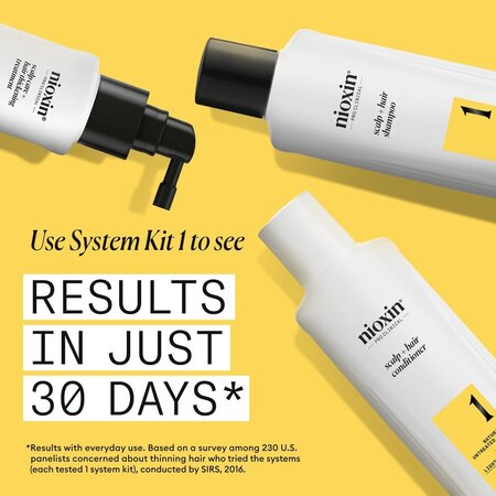 Set impotriva ruperii parului Scalp + Hair Thickening System, 300+300+100 ml, Nioxin 711733