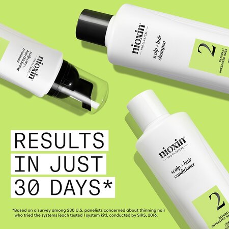 Set impotriva ruperii pentru parul afectat de subtiere avansata System 2, 300+300+100 ml, Nioxin 711750