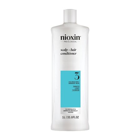 Balsam fortifiant impotriva ruperii pentru par vopsit sau deteriorat System 3, 1 litru, Nioxin