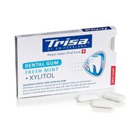 Pachet guma dentara Fresh Mint+Xylitol, 3x12buc, Trisa